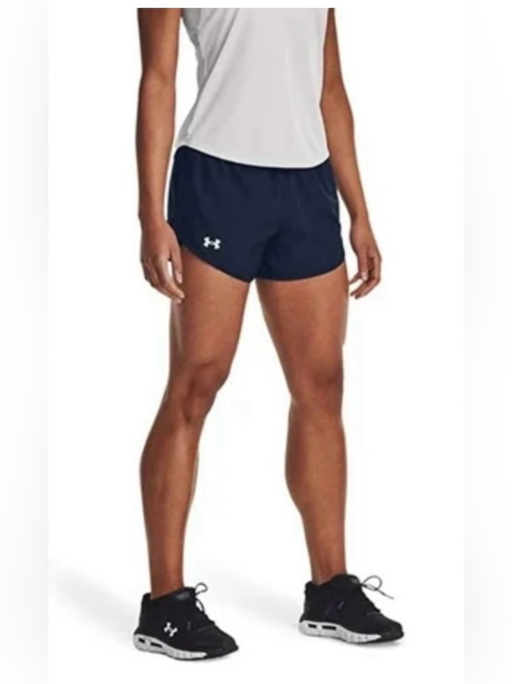 Under Armour Women's Navy Athletic Running Shorts